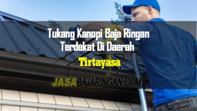 Harga Kanopi Baja Ringan Di Tirtayasa