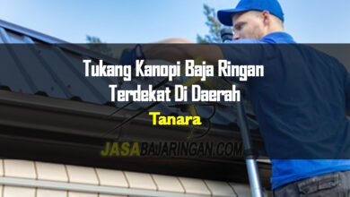 Harga Kanopi Baja Ringan Di Tanara