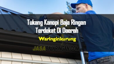 Harga Kanopi Baja Ringan Di Waringinkurung